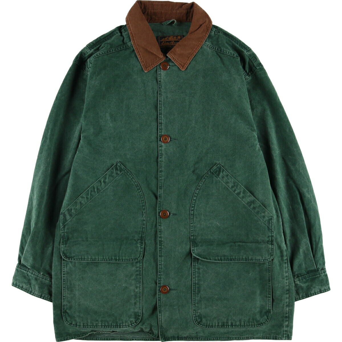 古着 80～90年代 エディーバウアー Eddie Bauer 黒タグ ハンティング