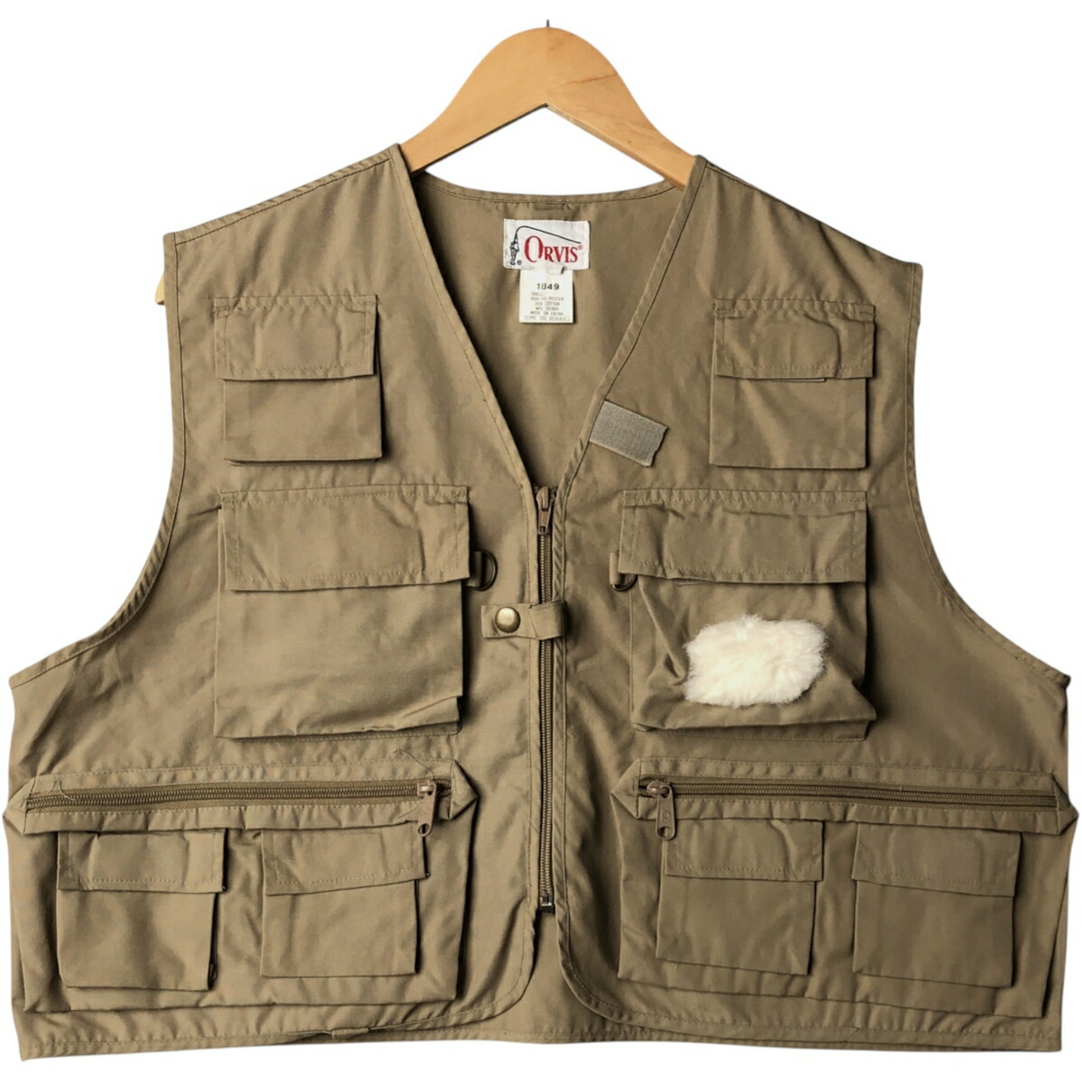 古着 80年代 オービス ORVIS フィッシングベスト メンズL相当