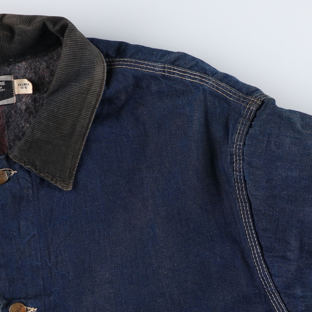 古着 70年代 シアーズ Sears WORKN LEISURE バットダイ デニム