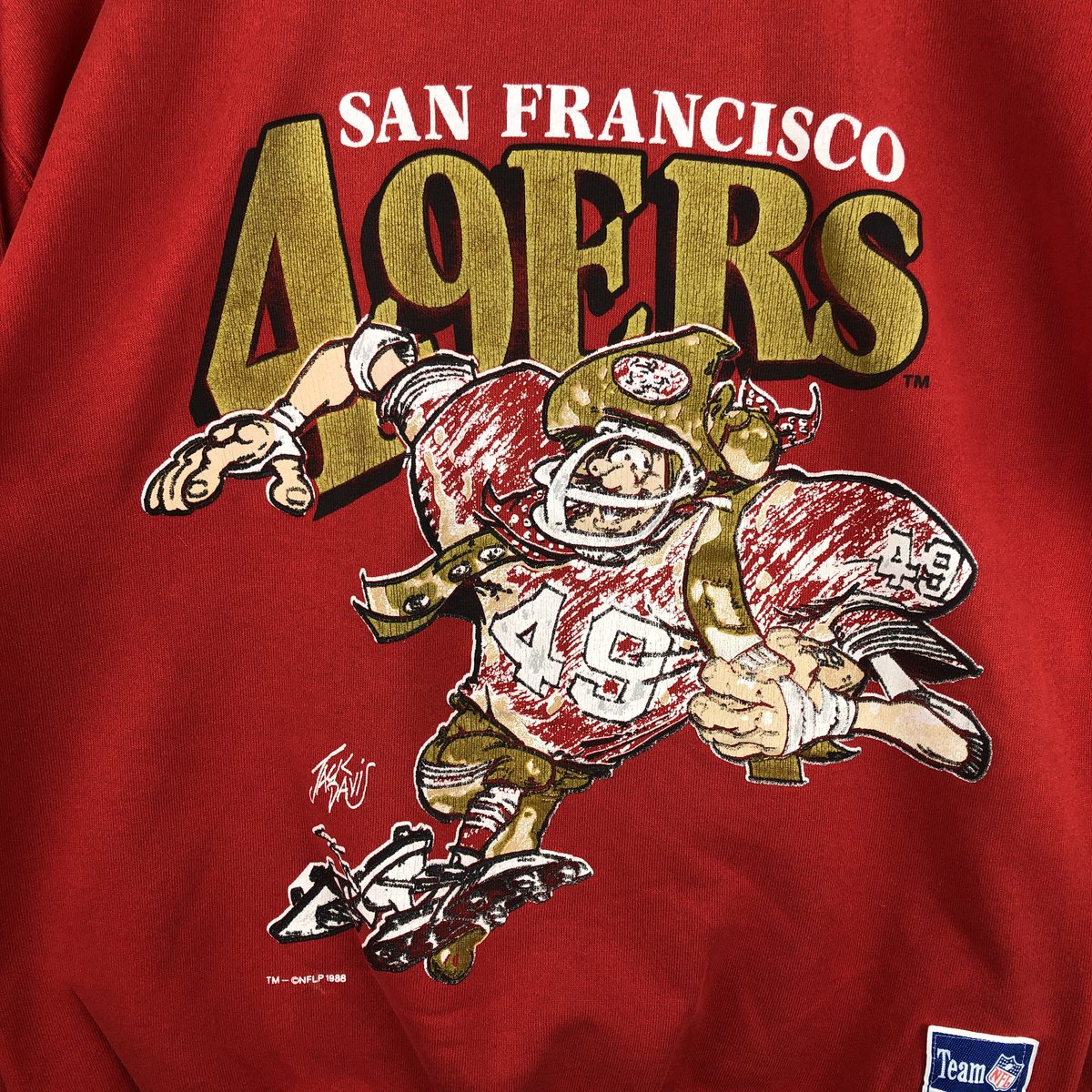 古着 90年代 ナツメグ NUTMEG NFL SAN FRANCISCO 49ERS