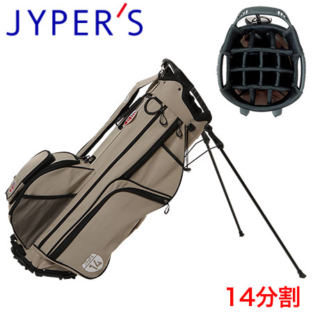 楽天市場】【追加カラー登場】ジーパーズ 14分割スタンドキャディ