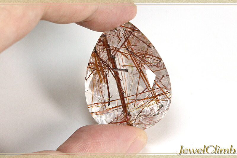 楽天市場】レッドルチルクォーツ 宝石 ルース 82．92CT : 直輸入