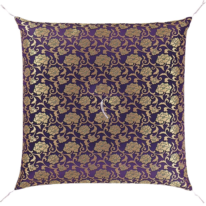 楽天市場】仏壇 座布団 御前座布団 「新金通 赤」 No.44 金襴/座布団