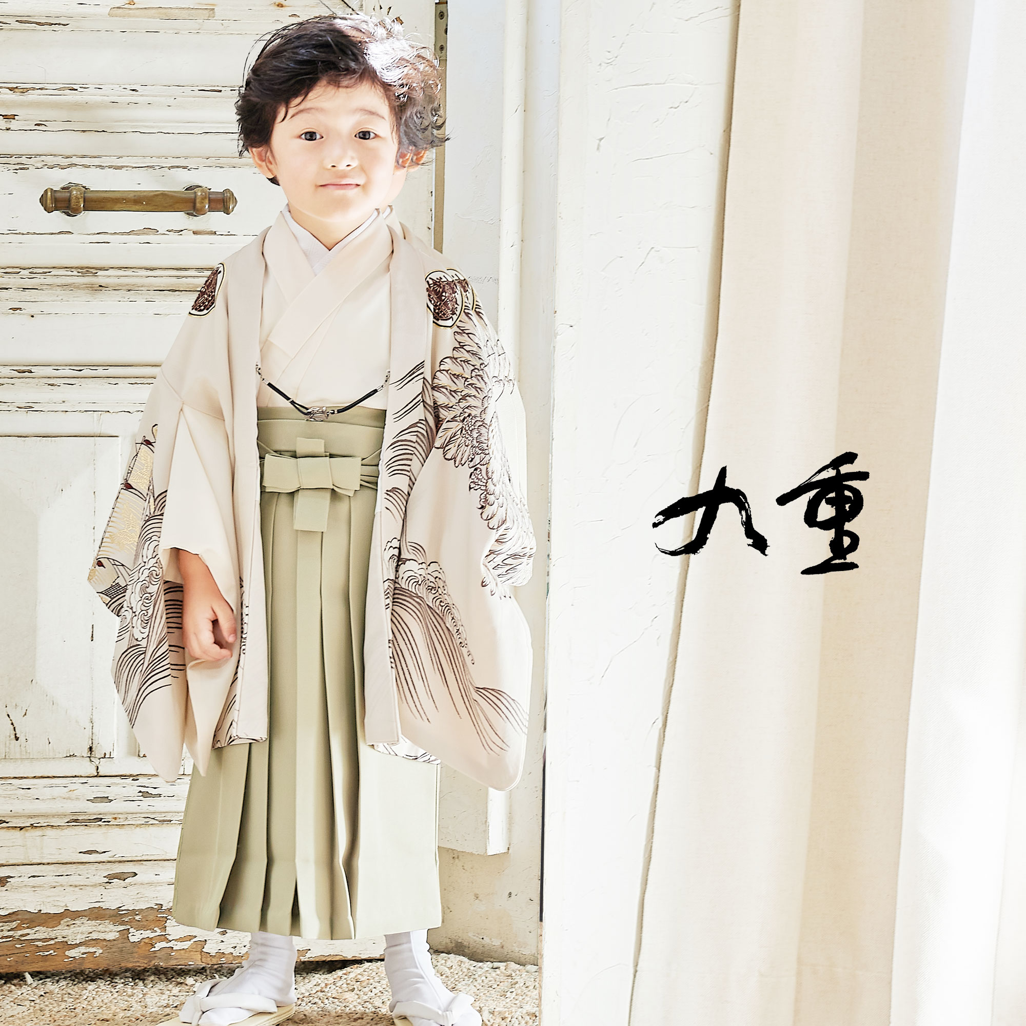 楽天市場】【レンタル】九重 七五三 選べる2サイズ 【かんたん着付け