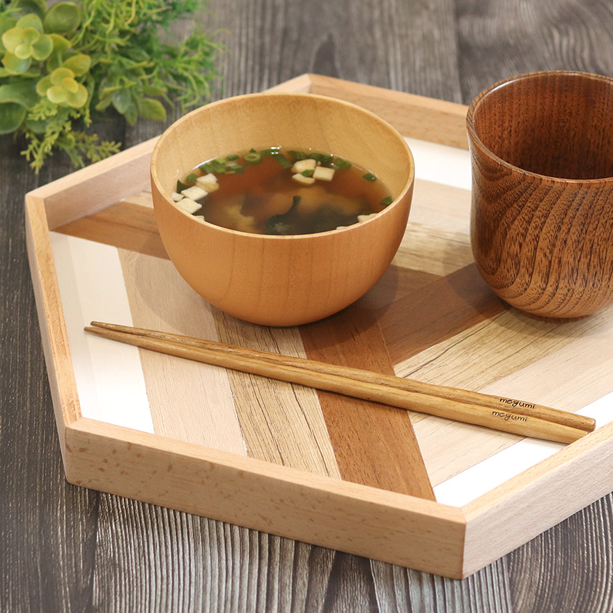 楽天市場】【2点で5％OFFクーポン配布中】 お盆 トレー 木製 寄木