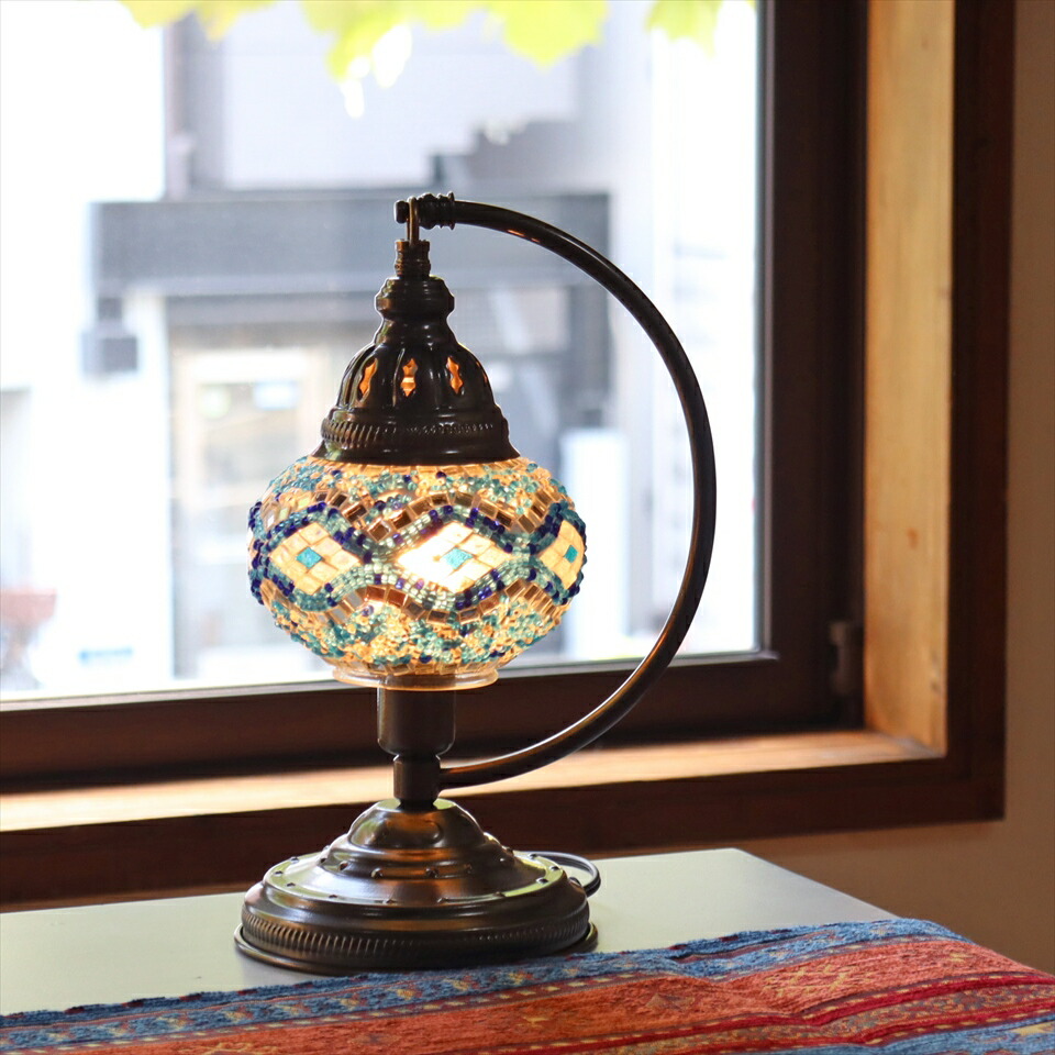 楽天市場】【10%OFFクーポン対象】トルコランプ モザイクテーブル