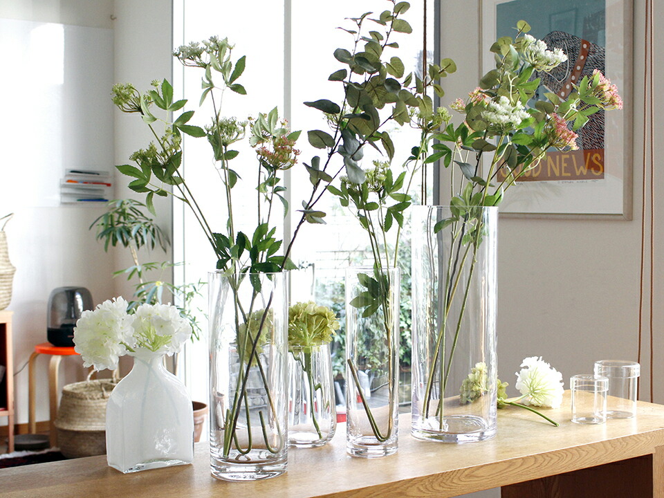 楽天市場】【50%OFFクーポン対象】花瓶 長角瓶 一輪挿し フラワー