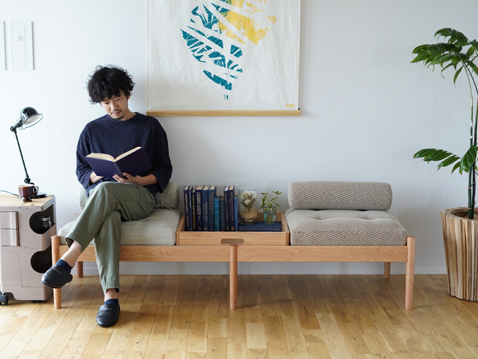 楽天市場】【無料生地サンプル有】 全20色 マルニ60+ ベンチソファ