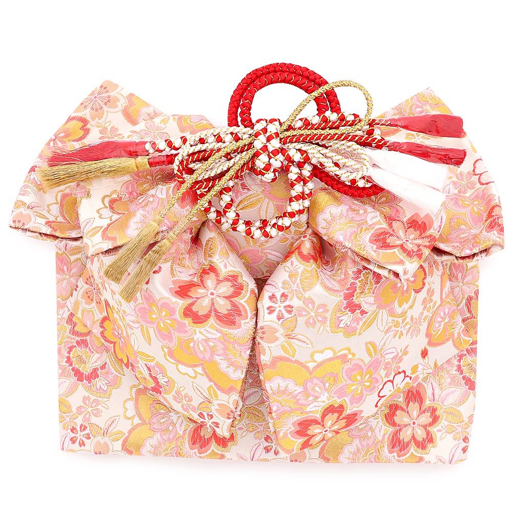 楽天市場】七五三 7歳 七歳 帯 作り帯 結び帯 日本製 大寸 白 桃 桜 5