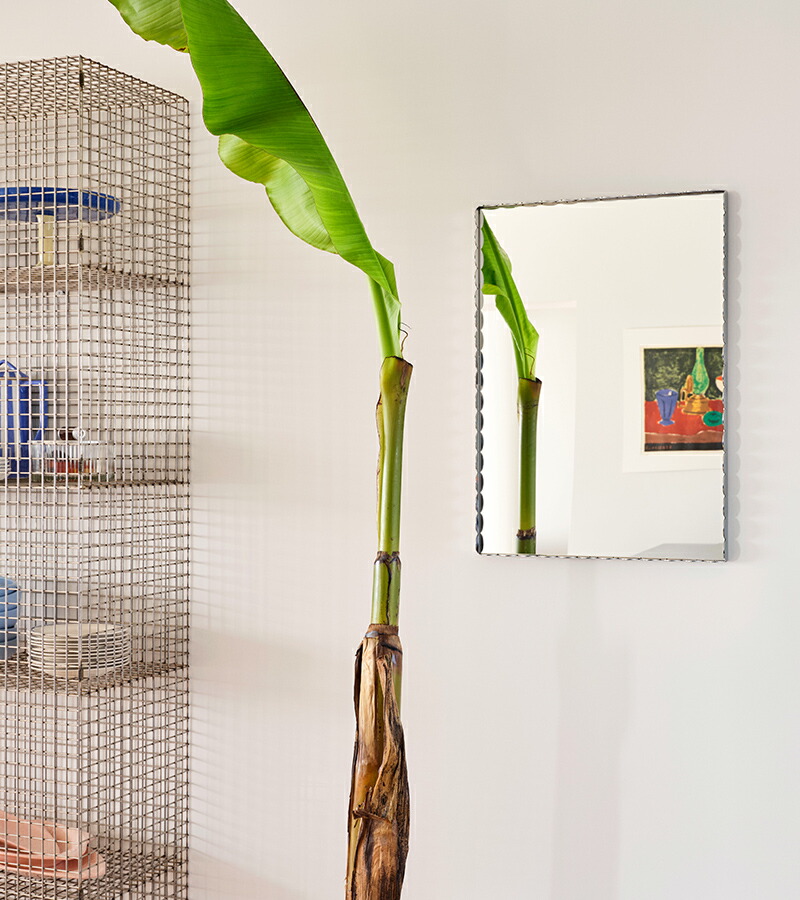 お取り寄せ】HAY (ヘイ) ARCS MIRROR RECTANGLE M グリーン/ミラー 鏡