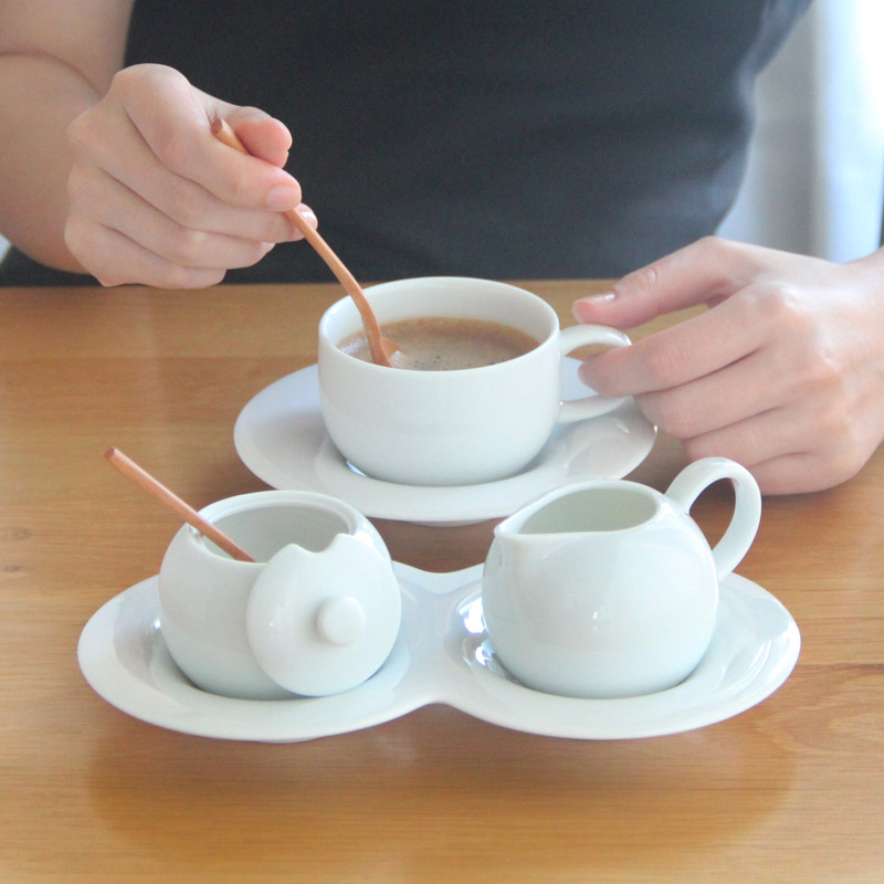 楽天市場】【日本製】ミルクピッチャー + シュガーポット + サオ材