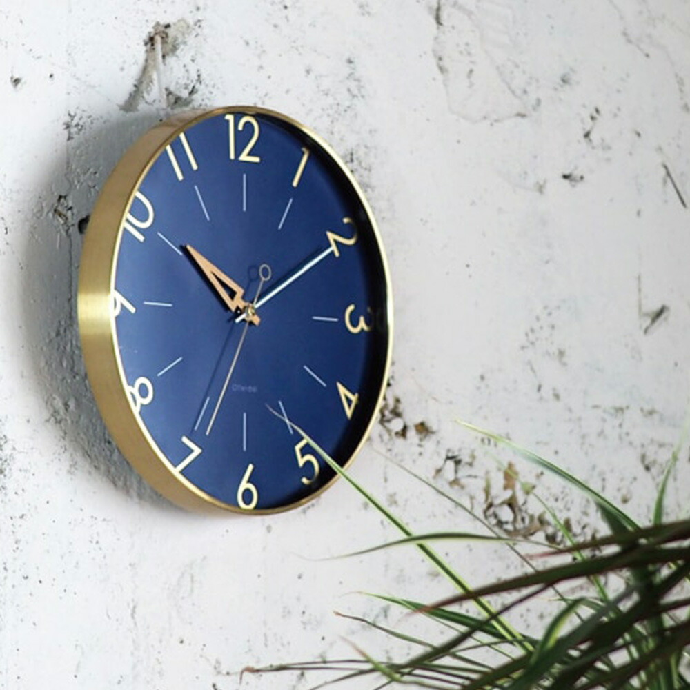 楽天市場】ウォールクロック Trys トゥリス インターフォルム 壁掛け