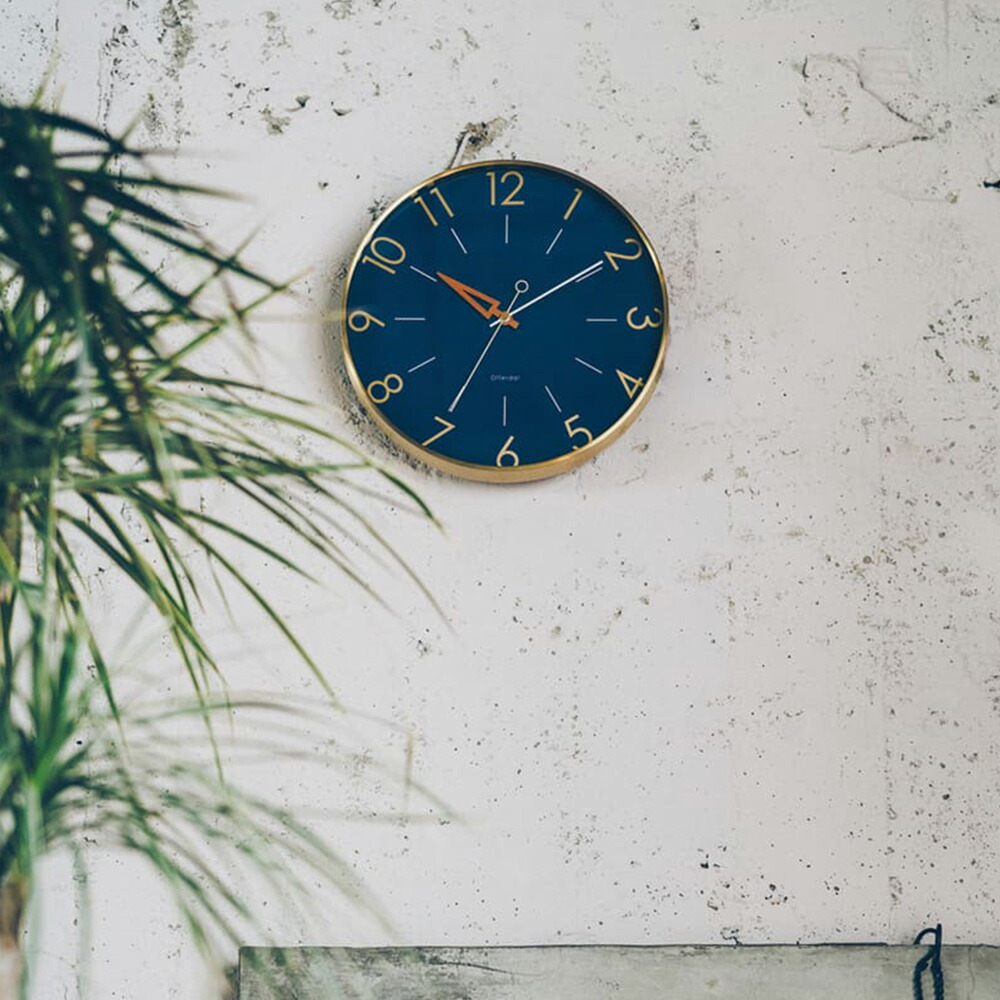 楽天市場】ウォールクロック Trys トゥリス インターフォルム 壁掛け