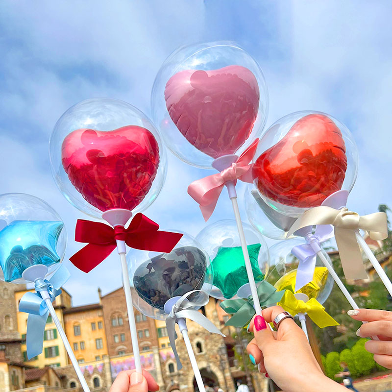 楽天市場】アクアプロップス フィルムinバルーン スター＆ハート