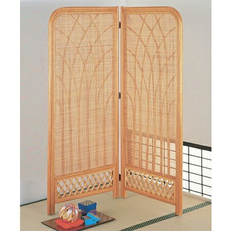 楽天市場】衝立 3連 ラタン パーテーション 籐家具 高さ150cm （ 送料