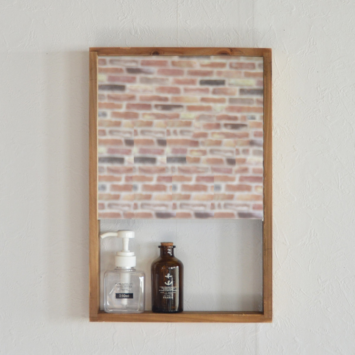 楽天市場】ウォールミラー 北欧 おしゃれ 天然木フレーム アンティーク