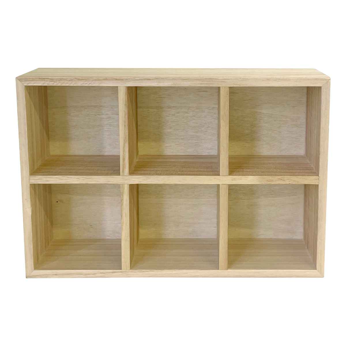 楽天市場】ディスプレイ什器 仕切りマス 6マス ナチュラル Copeau