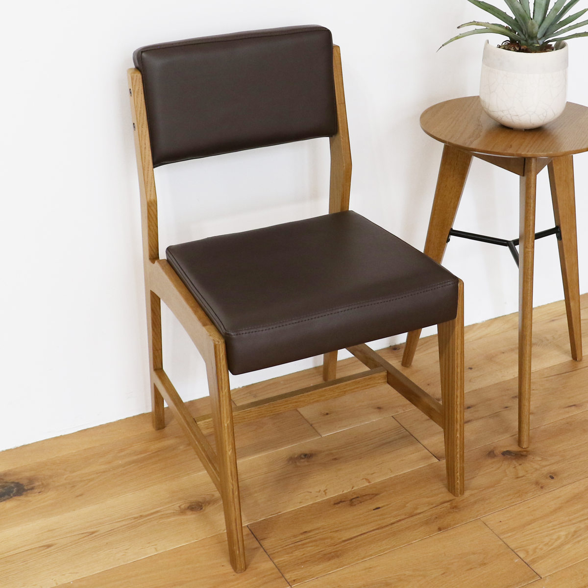 楽天市場】ダイニングチェア 座面高44cm PVC ソフトヴィンテージ Rasic