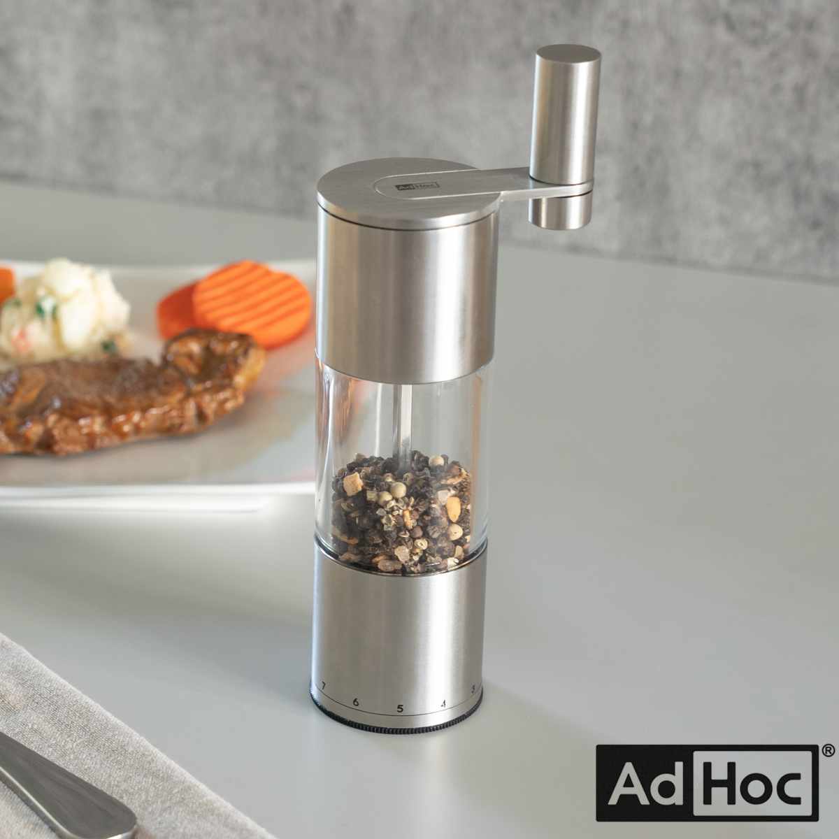 楽天市場】スパイスミル ソルト＆ペッパーミル SELECT AdHoc （ 手動