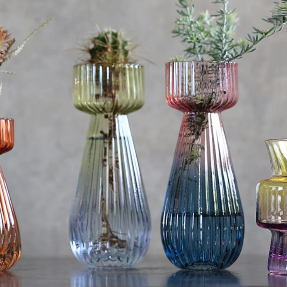 楽天市場】花瓶 トーンフラワーベース ロング ガラス （ 花ビン 花びん