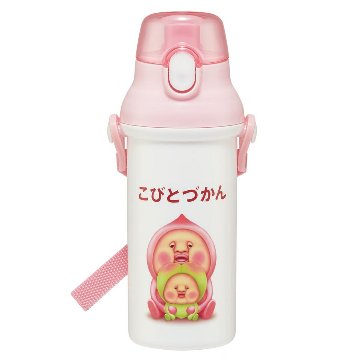 楽天市場】水筒 480ml 抗菌直飲プラボトル こびとづかん 桃尻 （ 子供