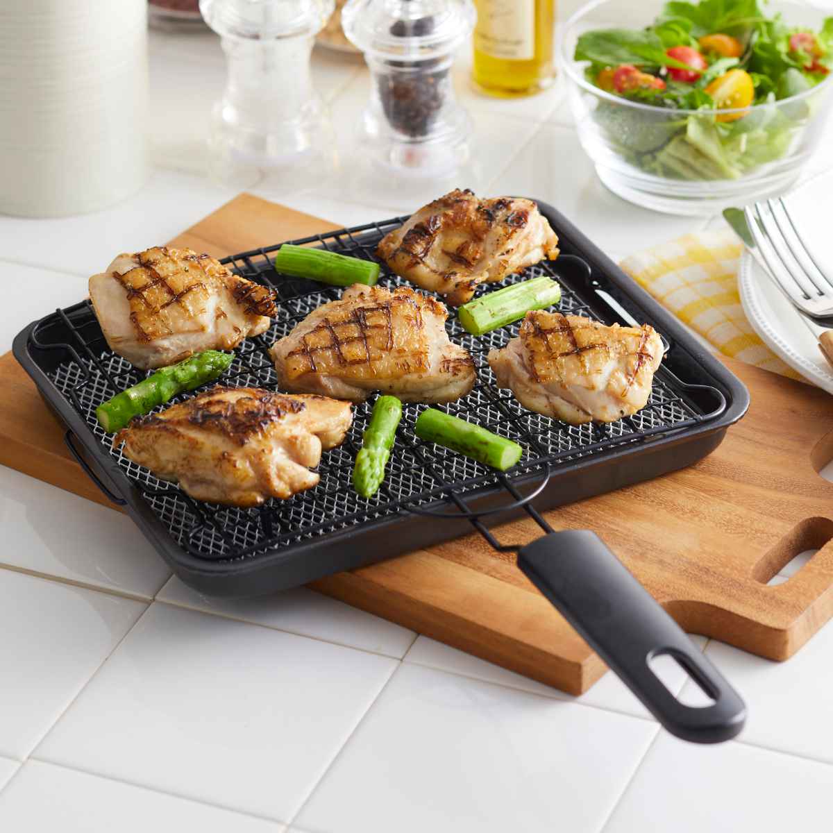 楽天市場】魚焼き網 ガス火専用 セラグリル クロスM （ 直火 魚焼き