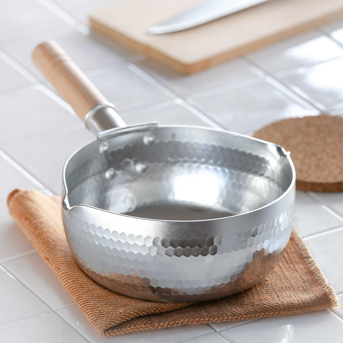 楽天市場】和の職人 IH対応 雪平鍋 20cm 日本製 （ 行平鍋 ガス火 IH