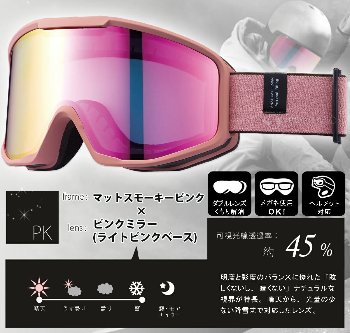 楽天市場】ゴーグル アックス 正規品 AX800-XS レディース 女性用 眼鏡
