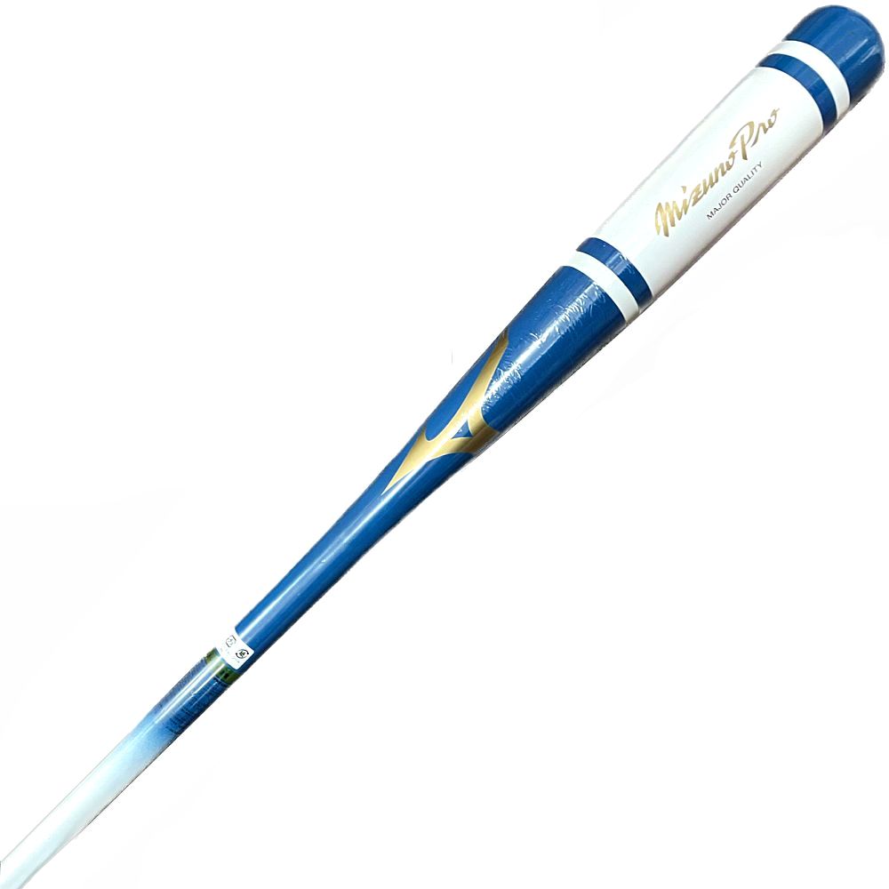楽天市場】ブルー×ホワイト ミズノプロ 野球 木製 ノックバット