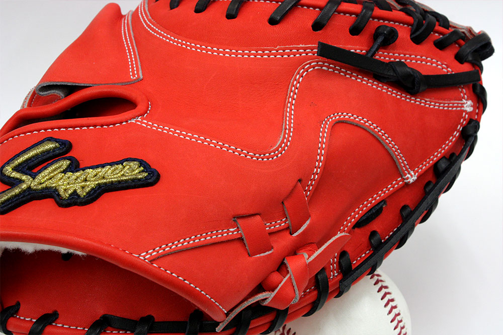 久保田スラッガー 硬式キャッチャーミット KCX CRオレンジ 硬式用