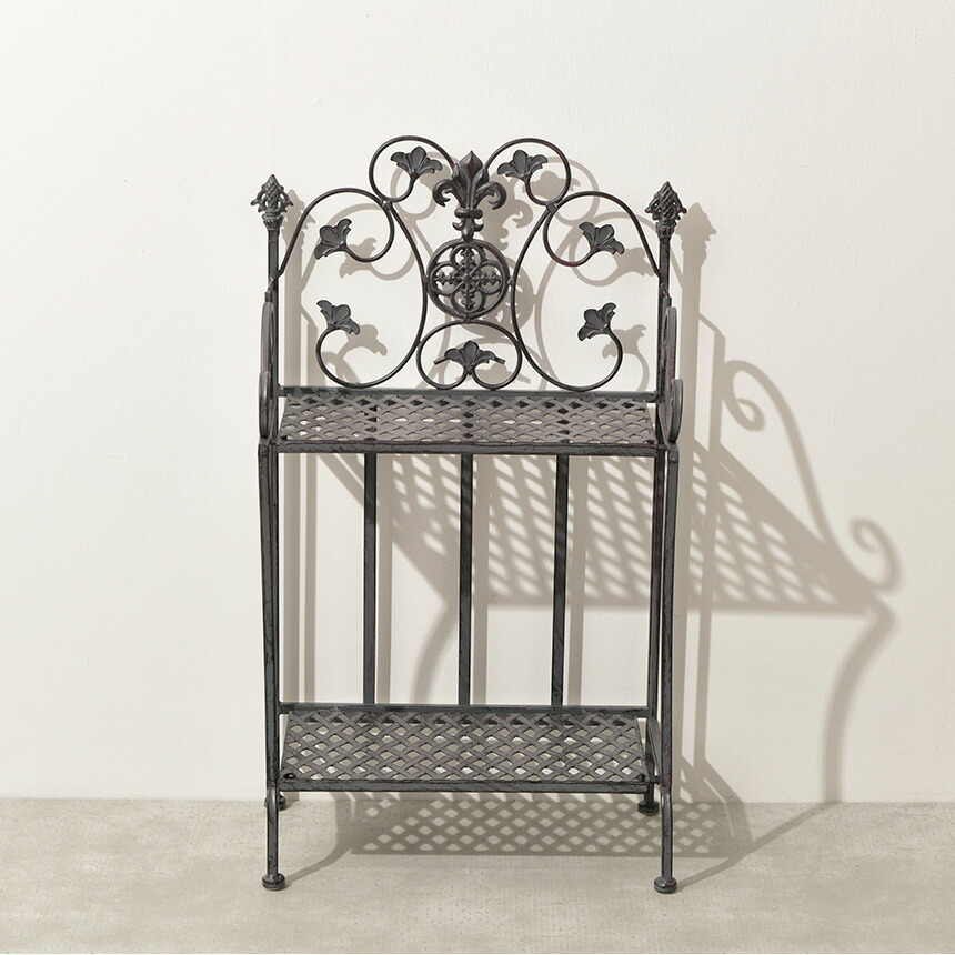 楽天市場】花台 アンティーク 屋外 おしゃれ アイアン フラワー