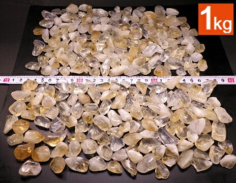 楽天市場】シトリンクォーツ 1kgパック 10～20ミリ 黄水晶 Citrine