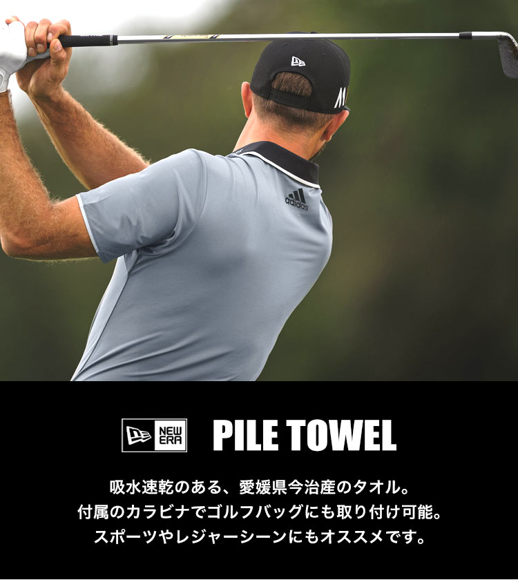 楽天市場】NEWERA GOLF タオル ボール拭き ニューエラ ゴルフ カラビナ