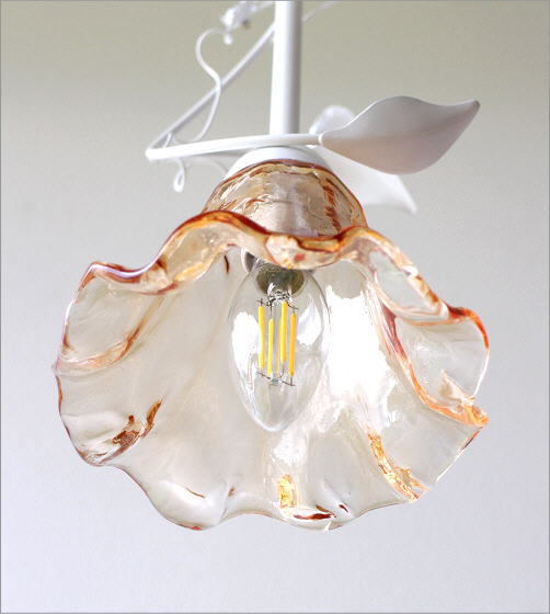 楽天市場】ペンダントライト ガラス おしゃれ アンティーク レトロ