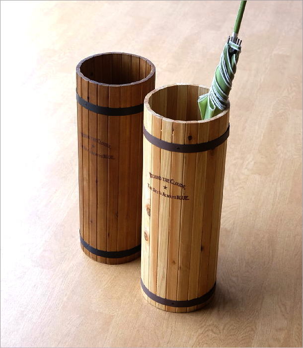 楽天市場】傘立て スリム コンパクト 木製 おしゃれ ナチュラル