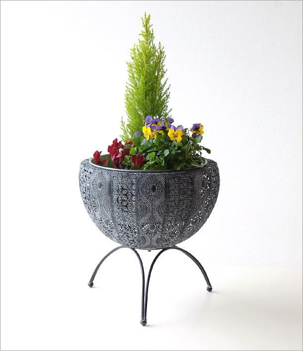 楽天市場】鉢カバー プランターカバー おしゃれ アイアン アンティーク