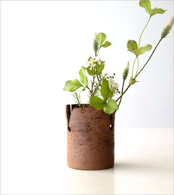 楽天市場】花瓶 陶器 フラワーベース 瀬戸焼 花器 一輪挿し 花入れ 花