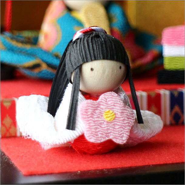 楽天市場】おひなさま お雛様 ひな人形 置物 ちりめん細工 オブジェ