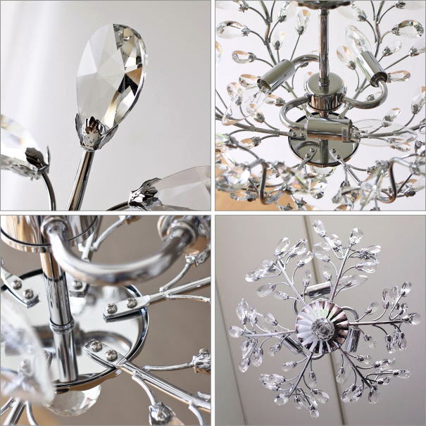 楽天市場】シャンデリア ペンダントライト おしゃれ クリスタル