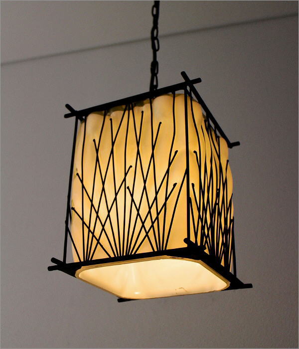 楽天市場】ペンダントライト 吹きガラス アイアン おしゃれ LED 対応 1