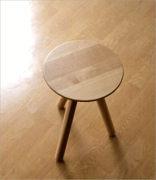 楽天市場】スツール 木製 天然木 ウッドスツール おしゃれ オーク 無垢
