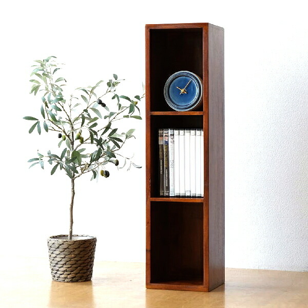 楽天市場】DVDラック 木製 天然木 おしゃれ シンプル スリム