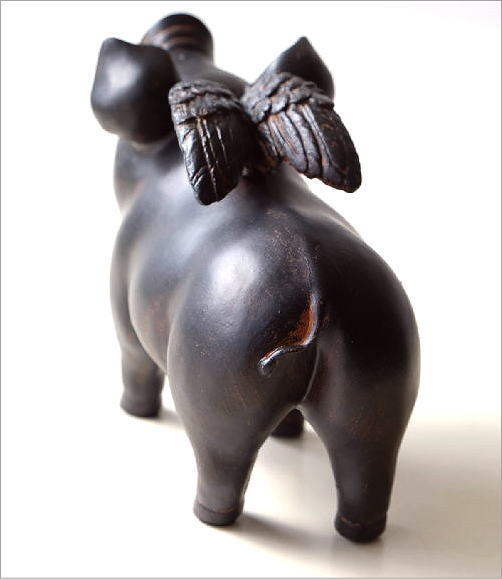 楽天市場】ぶた 置物 置き物 雑貨 豚 ブタ 天使 羽 ピッグ インテリア