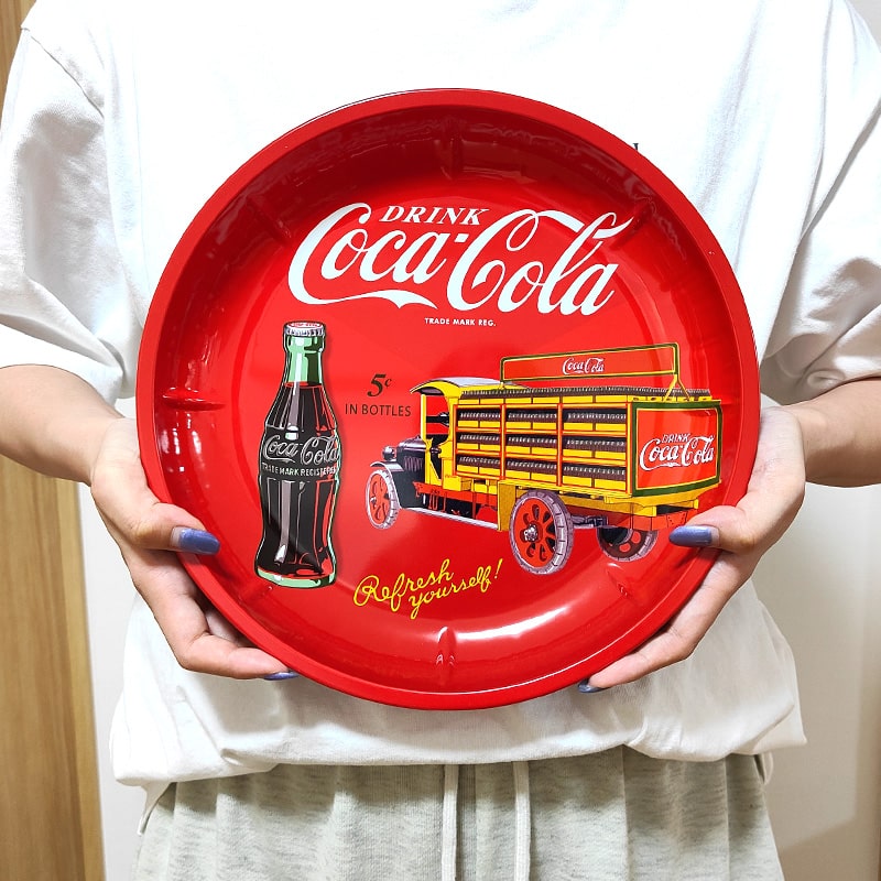 楽天市場】コカ コーラ お皿 セービングボウル ティン 丸型 COCA COLA
