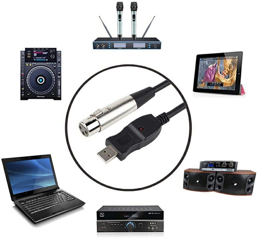 楽天市場】☆スーパーセール！ポイント5倍☆USBマイクロフォンケーブル