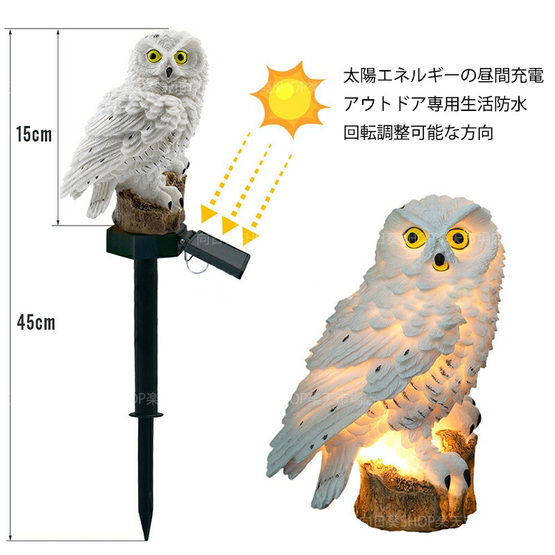 楽天市場】AAAZM 2本セット ガーデンライト LED ソーラーライト 屋外