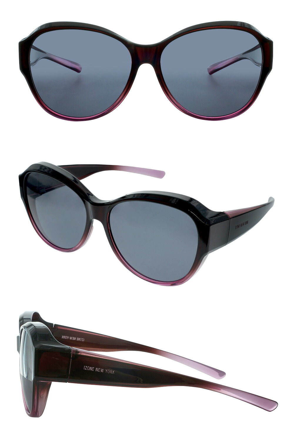 楽天市場】IZONE NEW YORK iDRIVE オーバーサングラス メガネの上から