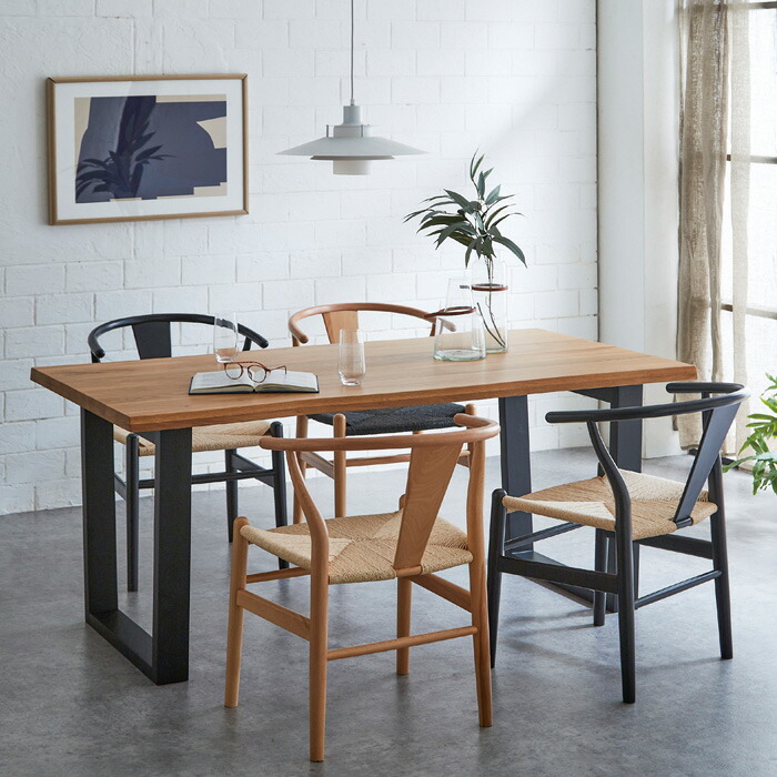 楽天市場】北欧風 ダイニングチェア 肘付き Yチェア リプロダクト