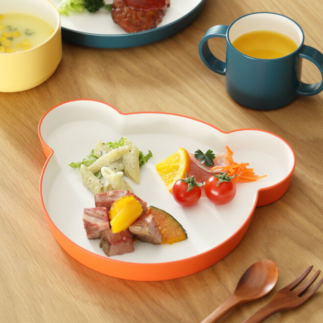楽天市場】【楽天1位】子ども用食器 キッズディッシュ プレート ベア