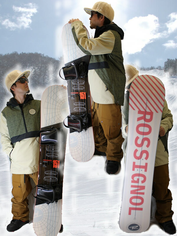 スノーボード 2点セット ロシニョール EVADER + ZMビンディング